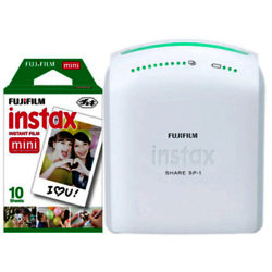 Fujifilm Instax Share SP-1 Mobile Photo Printer with 10 Shots